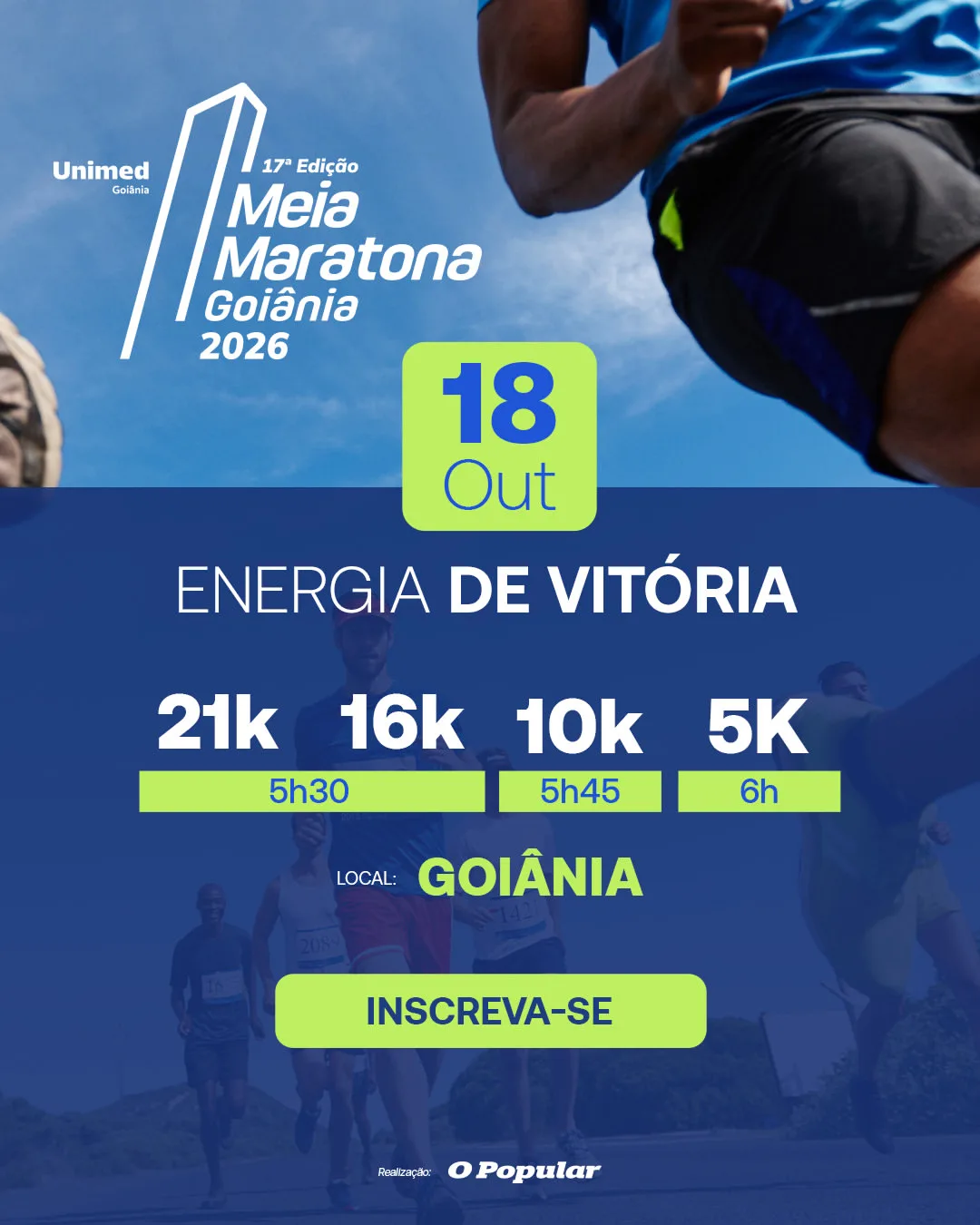 MEIA MARATONA DE GOIÂNIA 2026
